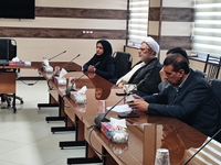  برگزاری جلسه هماهنگی حوزه و دانشگاه با حضور امام جمعه شهر قاین و رؤسای دانشگاه های شهرستان 