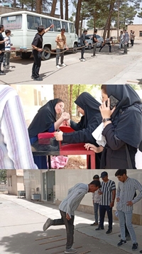 برگزاری مسابقات ورزشی در دانشکده علوم پزشکی قاین