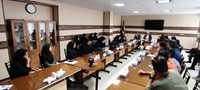معاون فرهنگی دانشجویی دانشگاه علوم پزشکی بیرجند و هیئت همراه در سفر به قاین از خوابگاه های دانشجویی و سلف سرویس بازدید نمودند.