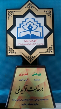كسب عنوان پژوهشگر برتر