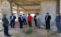 ساختمان دانشکده پرستاری ومامایی قاین در حاشیه پارک جنگلی تحویل پیمانکار شد